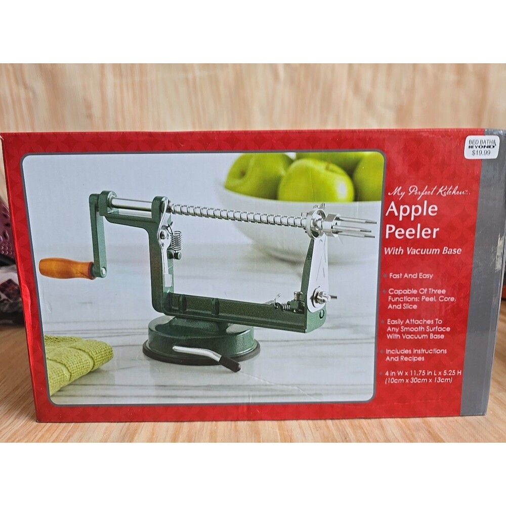 My perfect Kitchen Apple Peeler Machine with SUCTION CUP BASE